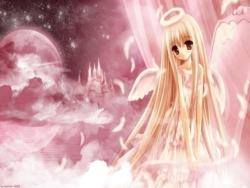 Anime Angels Pink Manga Hd Wallpaper Pxfuel