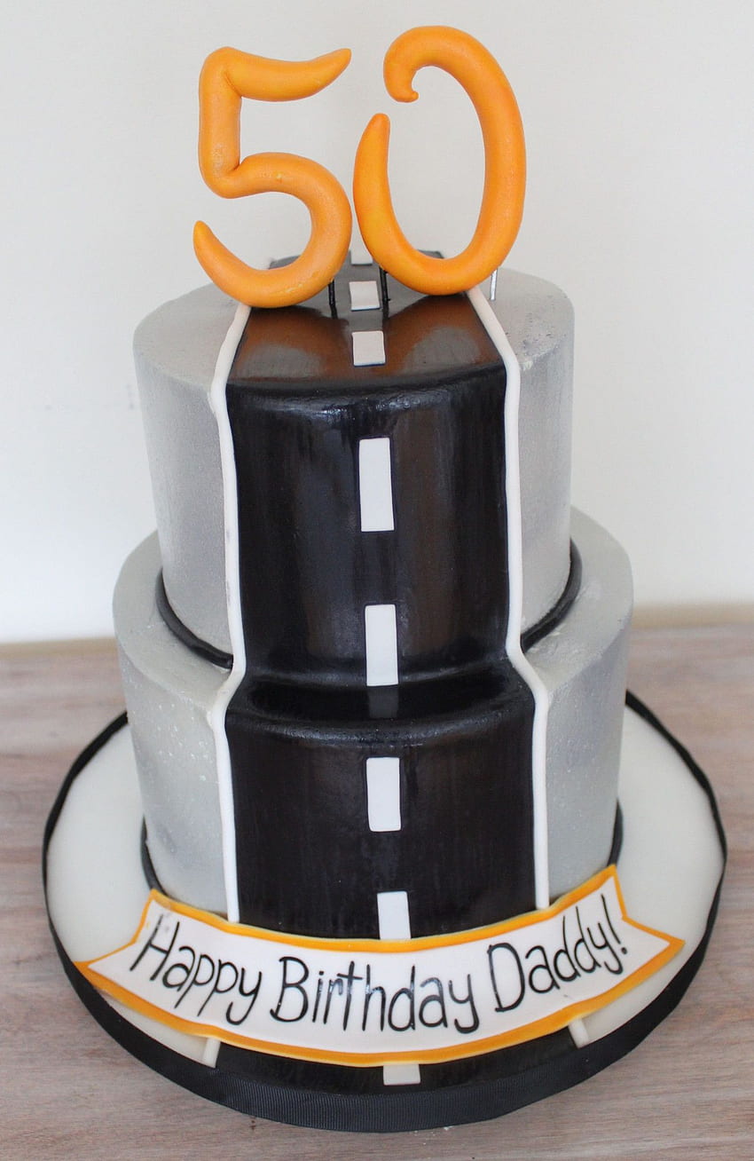 50th Birtay Cakes For Men Contemporary Cake For Taxi - Dad 50th fondo de  pantalla del teléfono | Pxfuel
