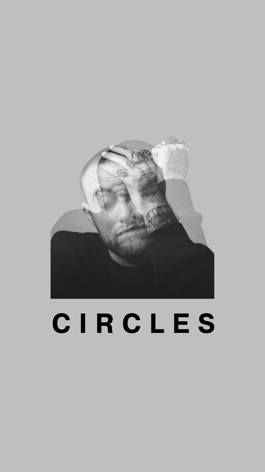 Mac Miller Circles Okładka albumu iPhone, Circles Mac Miller Tapeta na telefon HD