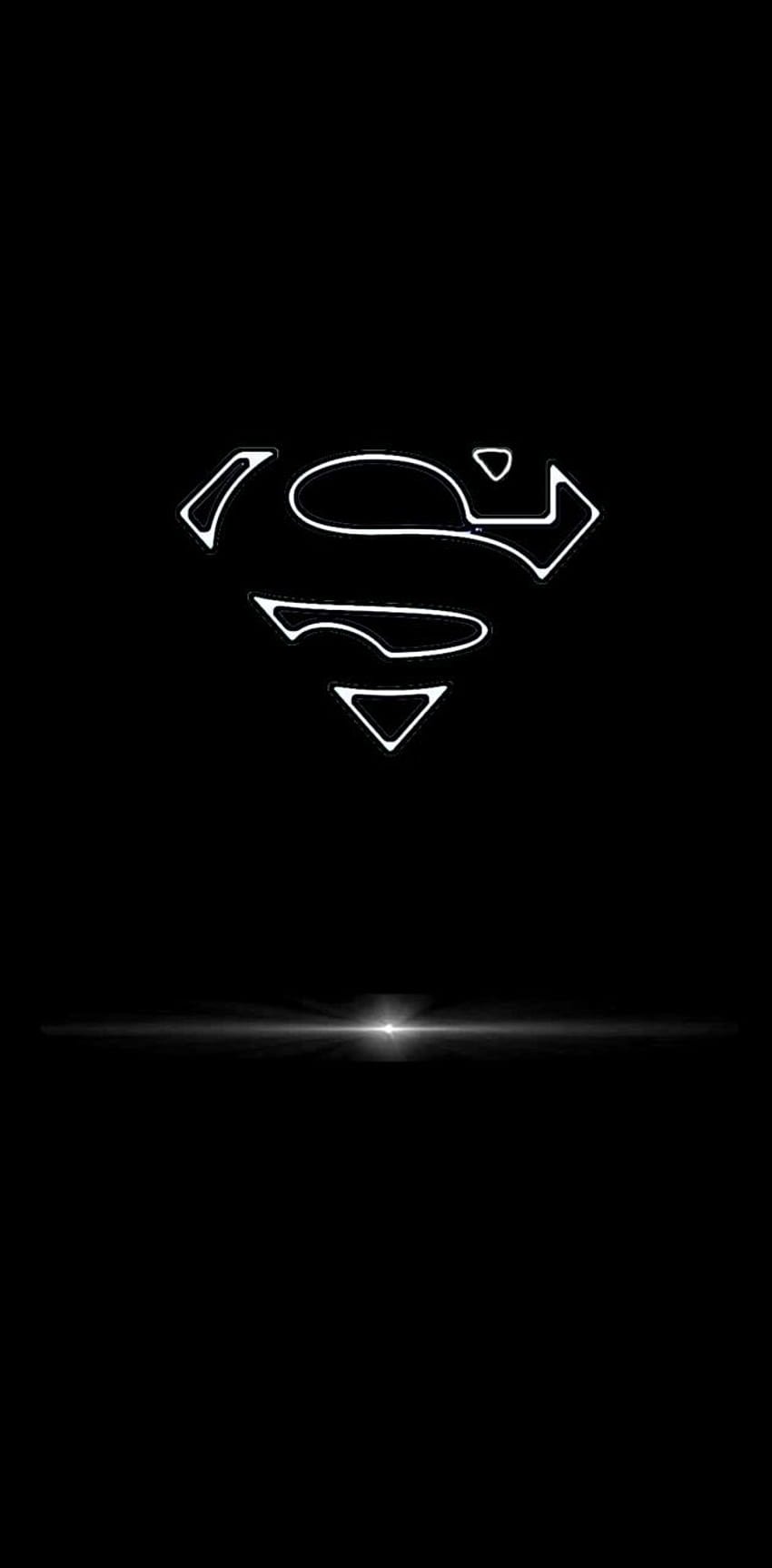 LOGO DI SUPERMAN, Logo di Superman Android Sfondo del telefono HD
