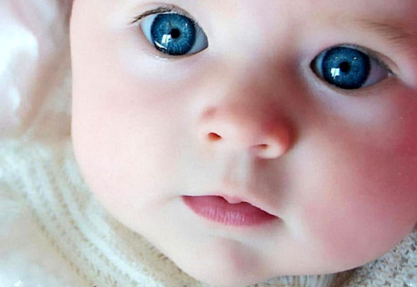 Cute Baby Blue Eyes Salud diaria - Cute, Beautiful Baby fondo de pantalla