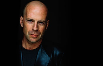 Top 10 Best Haircuts for Men with Receding Hairlines  Bruce willis Inside  the actors studio The expendables
