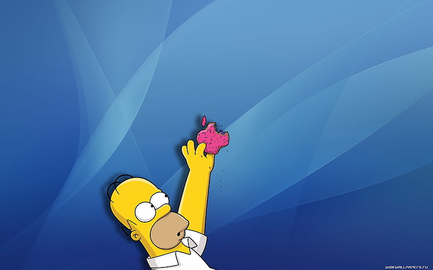 Engraçado, Marcas, Logotipos, Apple, Homer Simpson papel de parede HD
