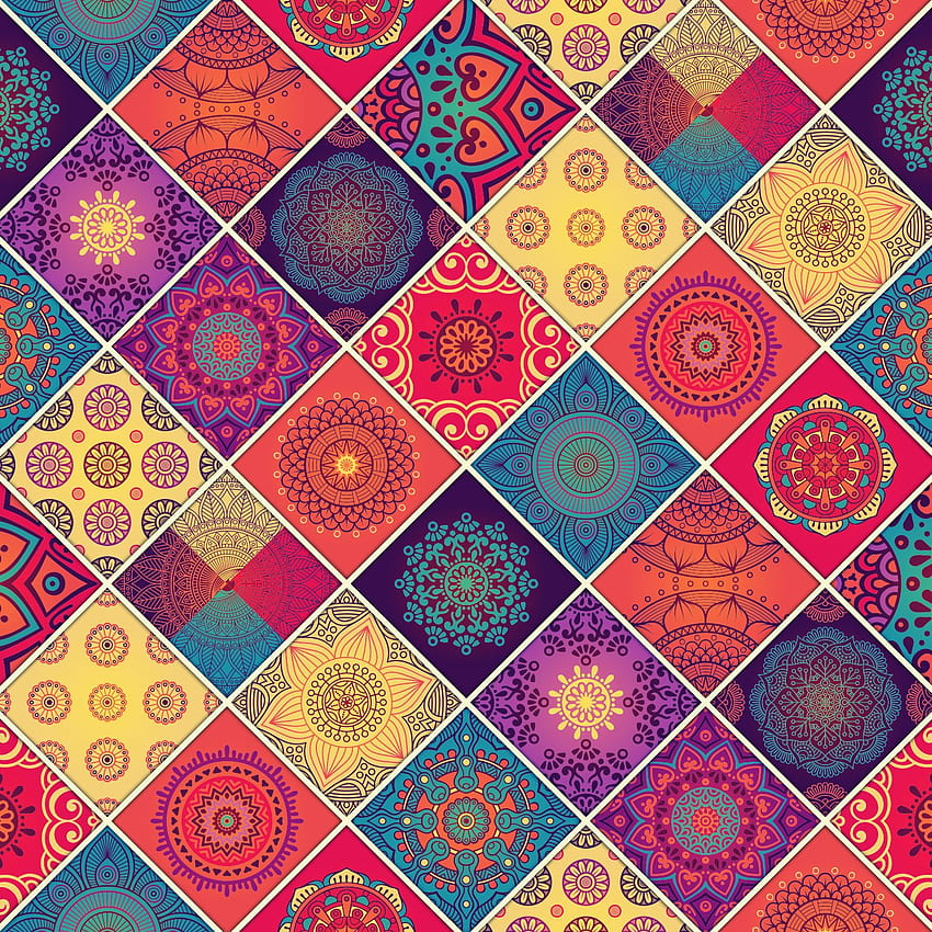 Ethnic Print for Indian Homes & Offices HD phone wallpaper