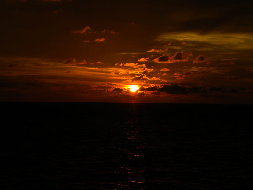 tramonto, tramonto, sole Sfondo HD