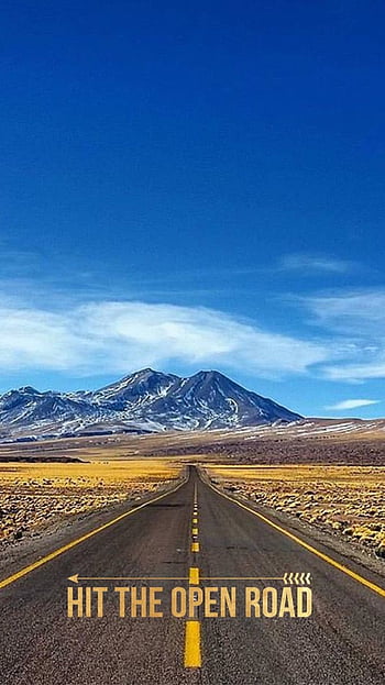 open road iphone wallpaper