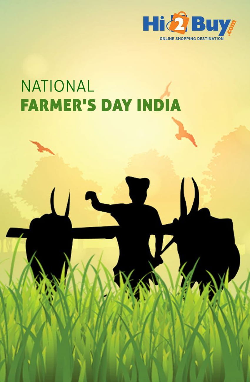 Çiftçi Günü Hindistan. HD telefon duvar kağıdı