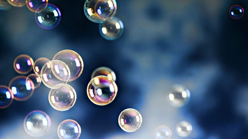 Lovely Bubbles , Polymer HD wallpaper