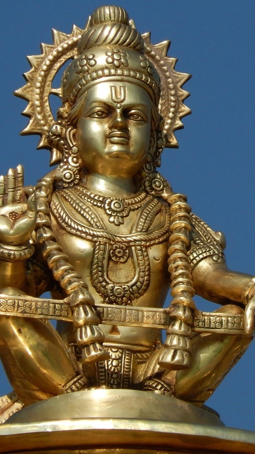 Ayyappan, große Statue HD-Handy-Hintergrundbild