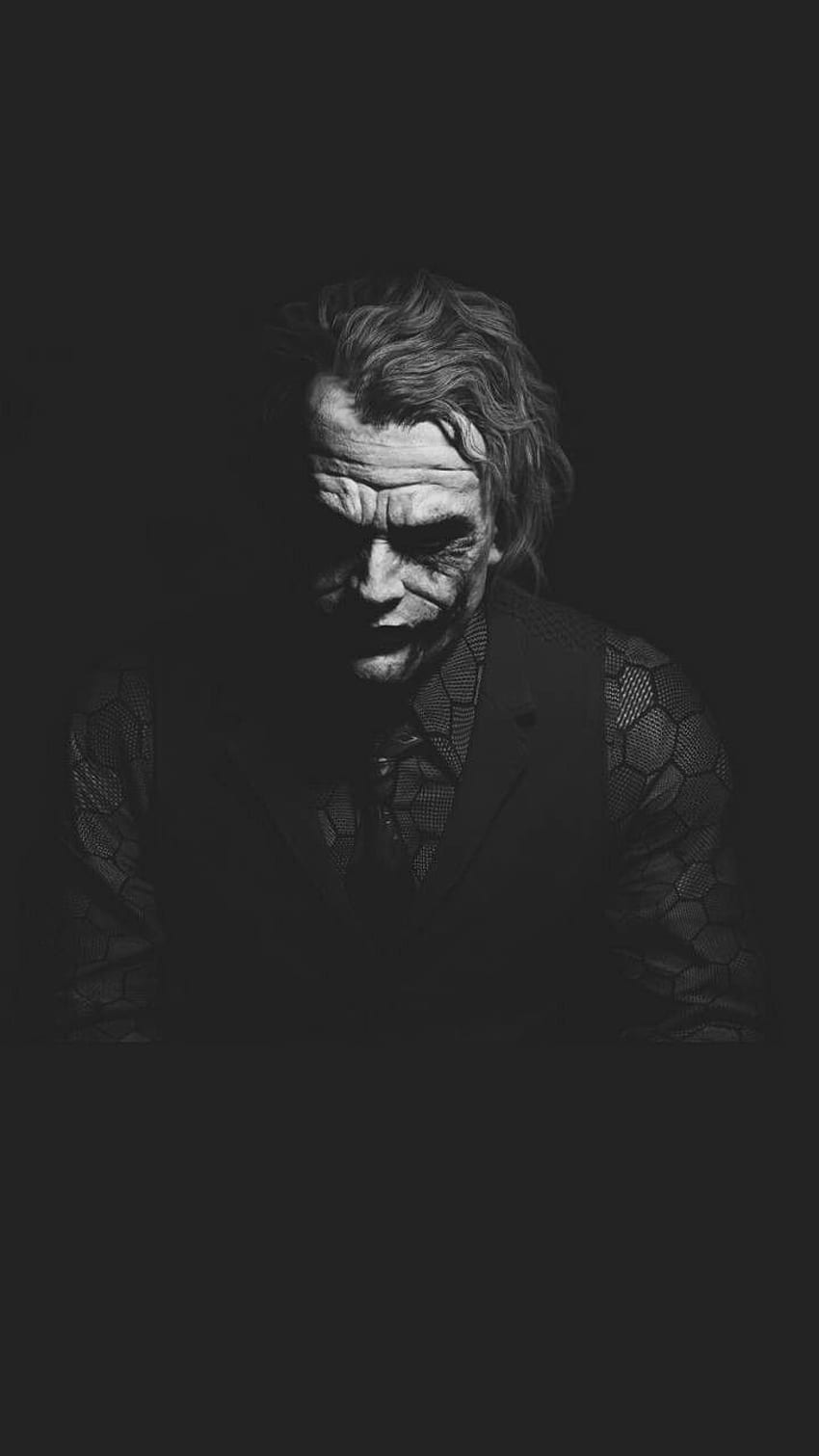 Never trust the living. . Joker pics, Joker art, Black Joker HD phone ...