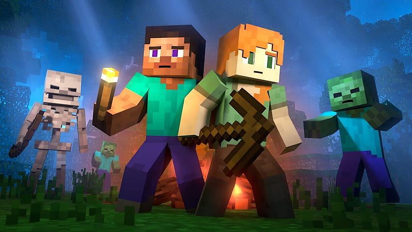 SURVIVAL - Alex dan Steve Life (Animasi Minecraft). Anime Minecraft, Poster Minecraft, Minecraft , Minecraft Alex Wallpaper HD