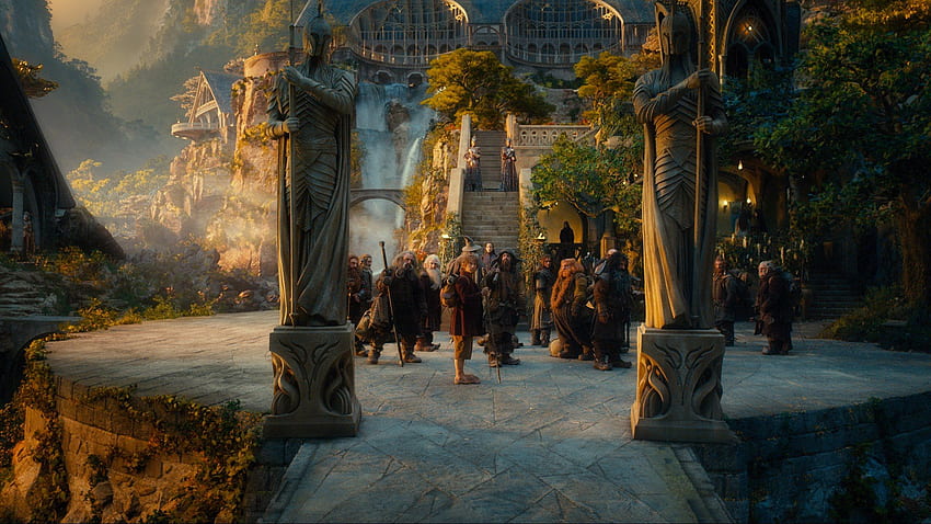 The Hobbit: An Unexpected Journey in rivendell HD wallpaper