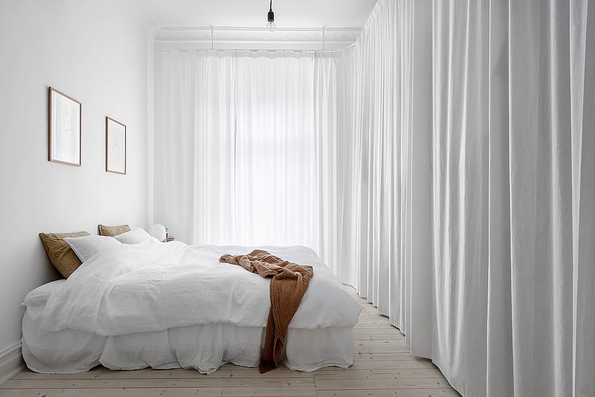 Seven interesting ways to use curtains. These Four Walls, White Curtain HD wallpaper