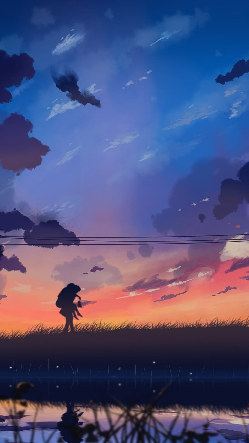 Lindo paisaje estético de anime - Novocom.top, Inuyasha Scenery fondo de pantalla del teléfono