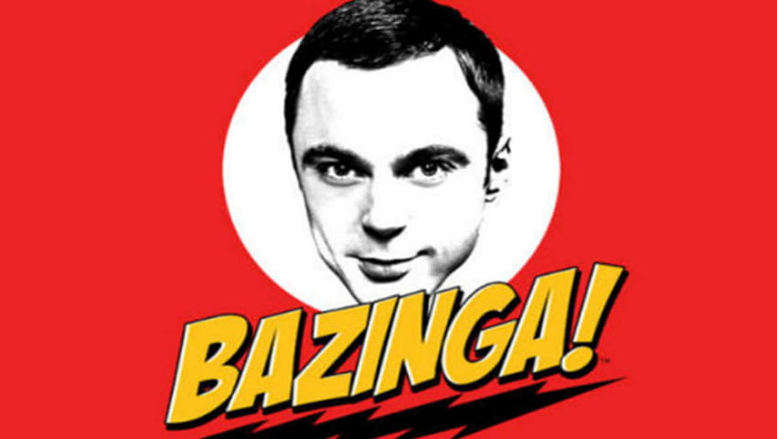Ogni Bazinga di sempre sulla teoria del Big Bang in un loop di 200 minuti, Sheldon Cooper Bazinga Sfondo HD