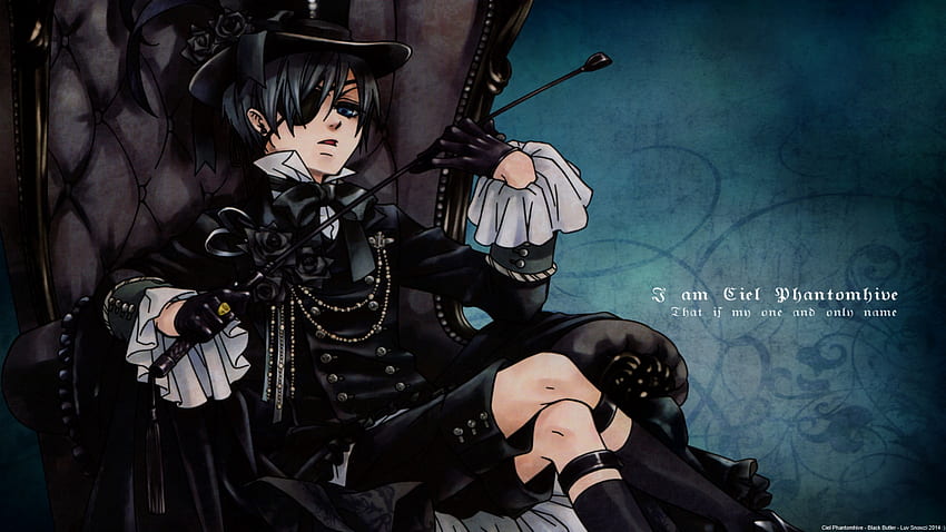 Schwarzer Butler, schwarzer Butler - Ciel Phantomhive HD-Hintergrundbild