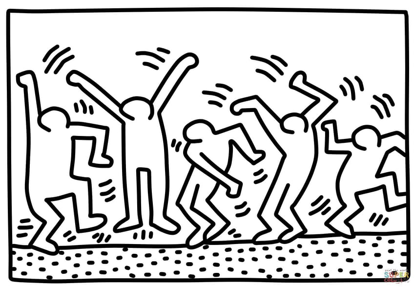 Keith Haring, no Jakpost papel de parede HD