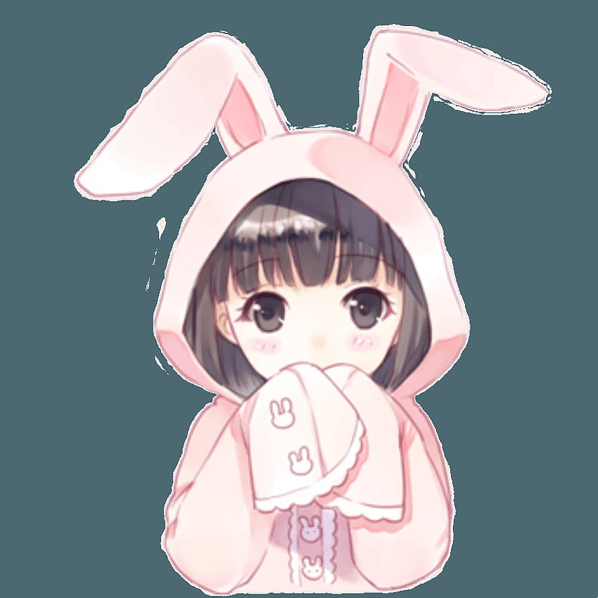 Cute Bunny Anime Wallpapers  Top Free Cute Bunny Anime Backgrounds   WallpaperAccess