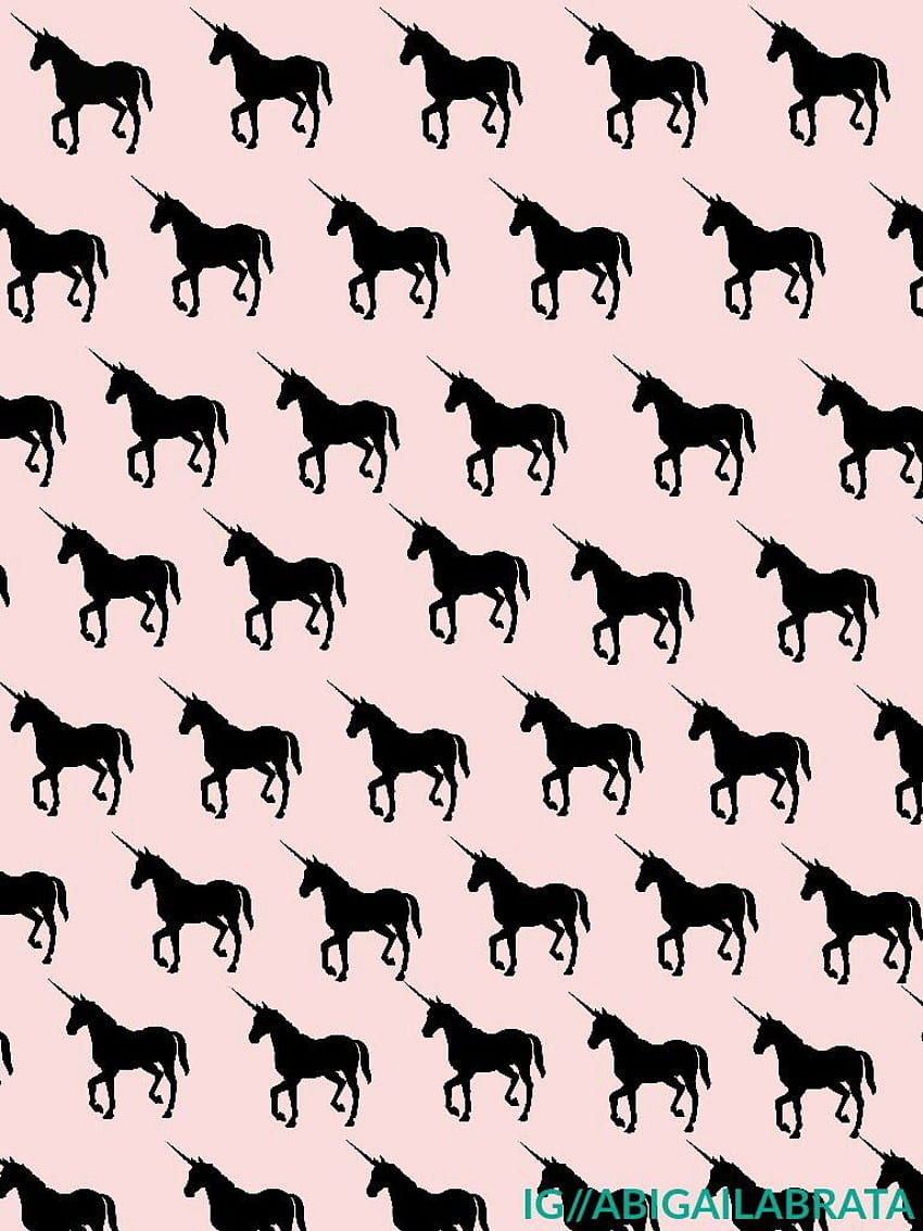 Unicorn Pattern HD phone wallpaper