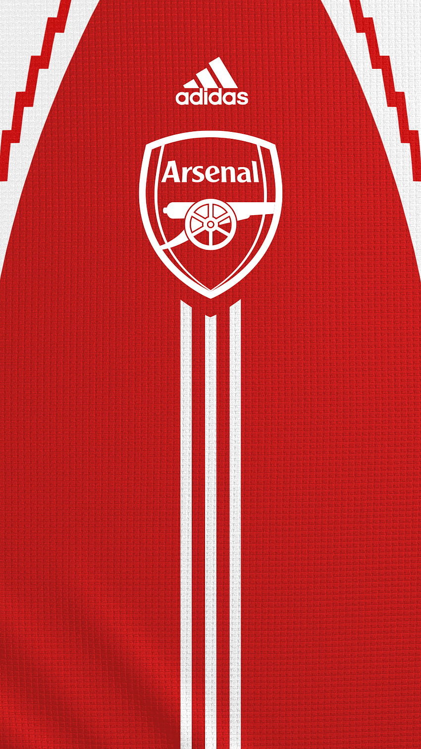 Arsenal Domicile 2022/2023, Rouge Fond d'écran de téléphone HD