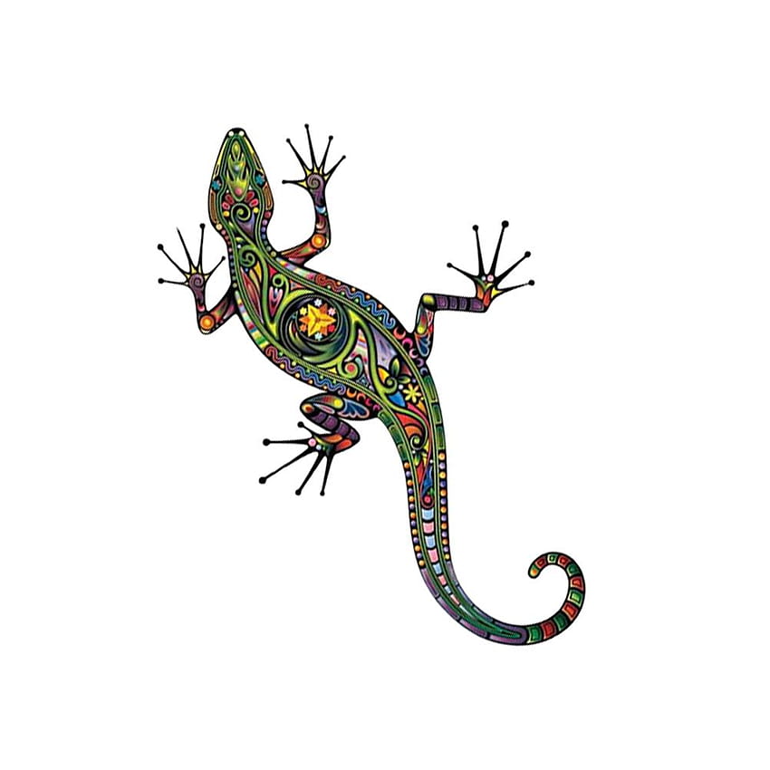 Buy 1PC Creative Colorful Lizard Reptile Wall Decal Art Sticker for Home Bedroom Living Room at affordable prices, Cartoon Lizard HD phone wallpaper