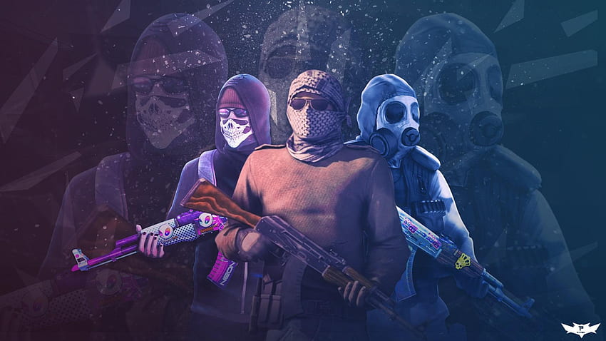 CS GO Wallpaper 4K, AMOLED, Dark background