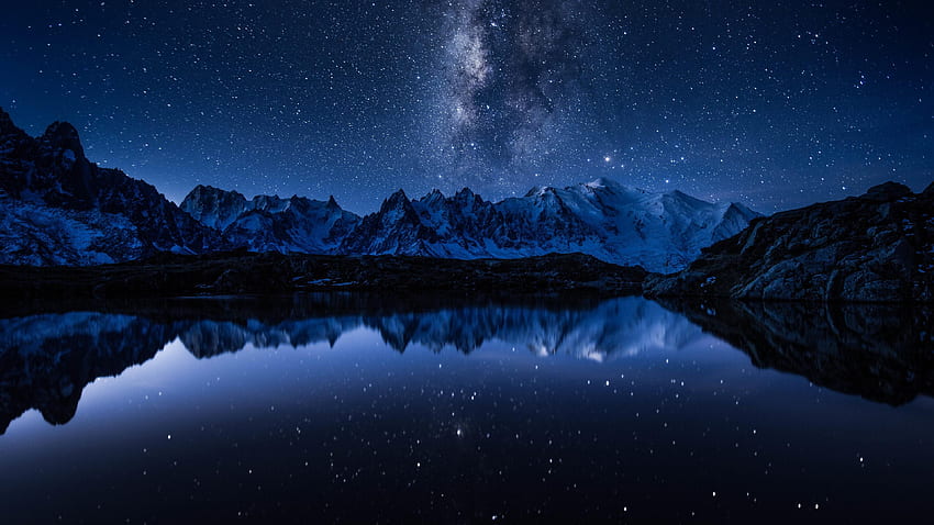 Mont Blanc 0,77 MB HD-Hintergrundbild