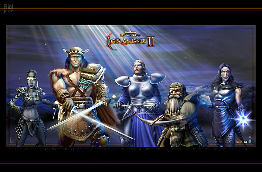 Baldur's Gate: Dark Alliance 2 - game at Riot Pixels HD wallpaper