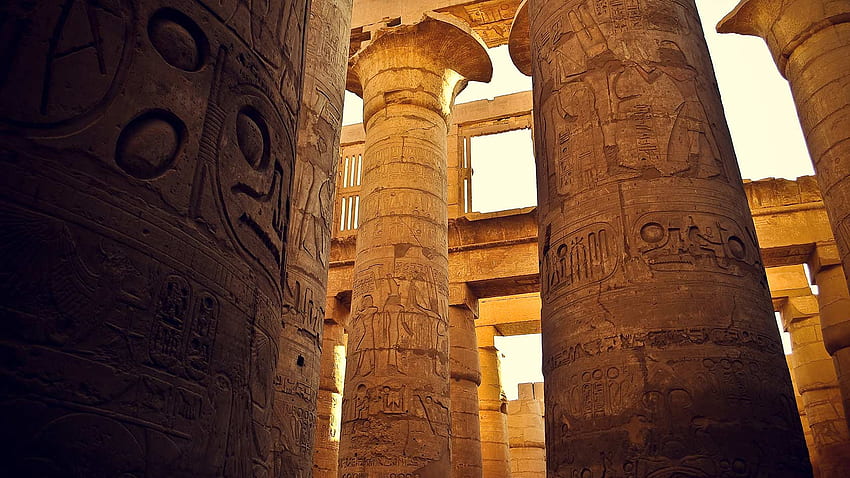Poznaj cuda starożytnego Egiptu 10-dniowa wycieczka po starożytnym Egipcie z rejsem po Nilu (3 gwiazdki) — FAY Tours, Karnak Tapeta HD