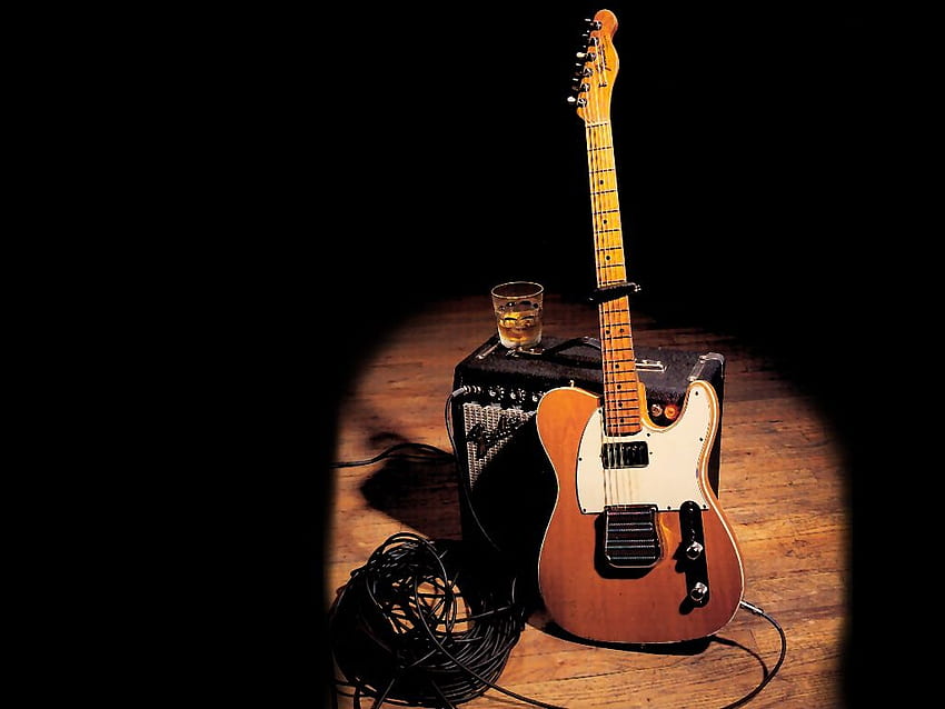 Albert Collins Fender Telecaster And Amplifier - Albert Collins Guitar HD wallpaper