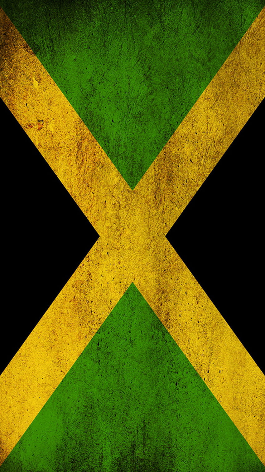 Jamaican Flag - 고품질 htc one 및 세계 최고의 창의적인 아티스트가 디자인한 추상 배경. HD 전화 배경 화면