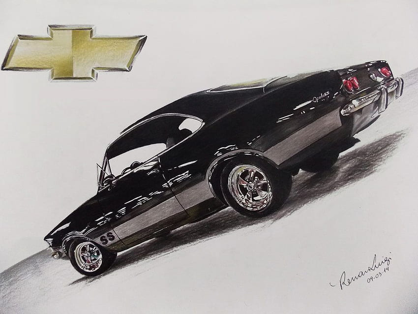 Chevrolet Opala SS Draw by RenanLuigi [] HD wallpaper