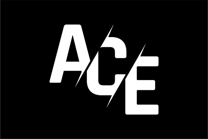 Grafika projektu logo Monogram ACE autorstwa Greenlines Studios · Creative Fabrica. Projekt logo, logo Ace, nauka projektowania graficznego Tapeta HD
