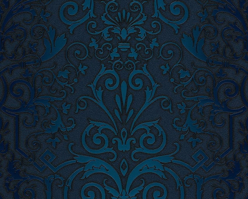 Versace Home Baroque Texture Blue Turquoise 93545 4 (10, 58£/1qm) In Home, Furniture & DIY, DIY Material. Versace Home, Versace , Home, Versace Pattern HD wallpaper