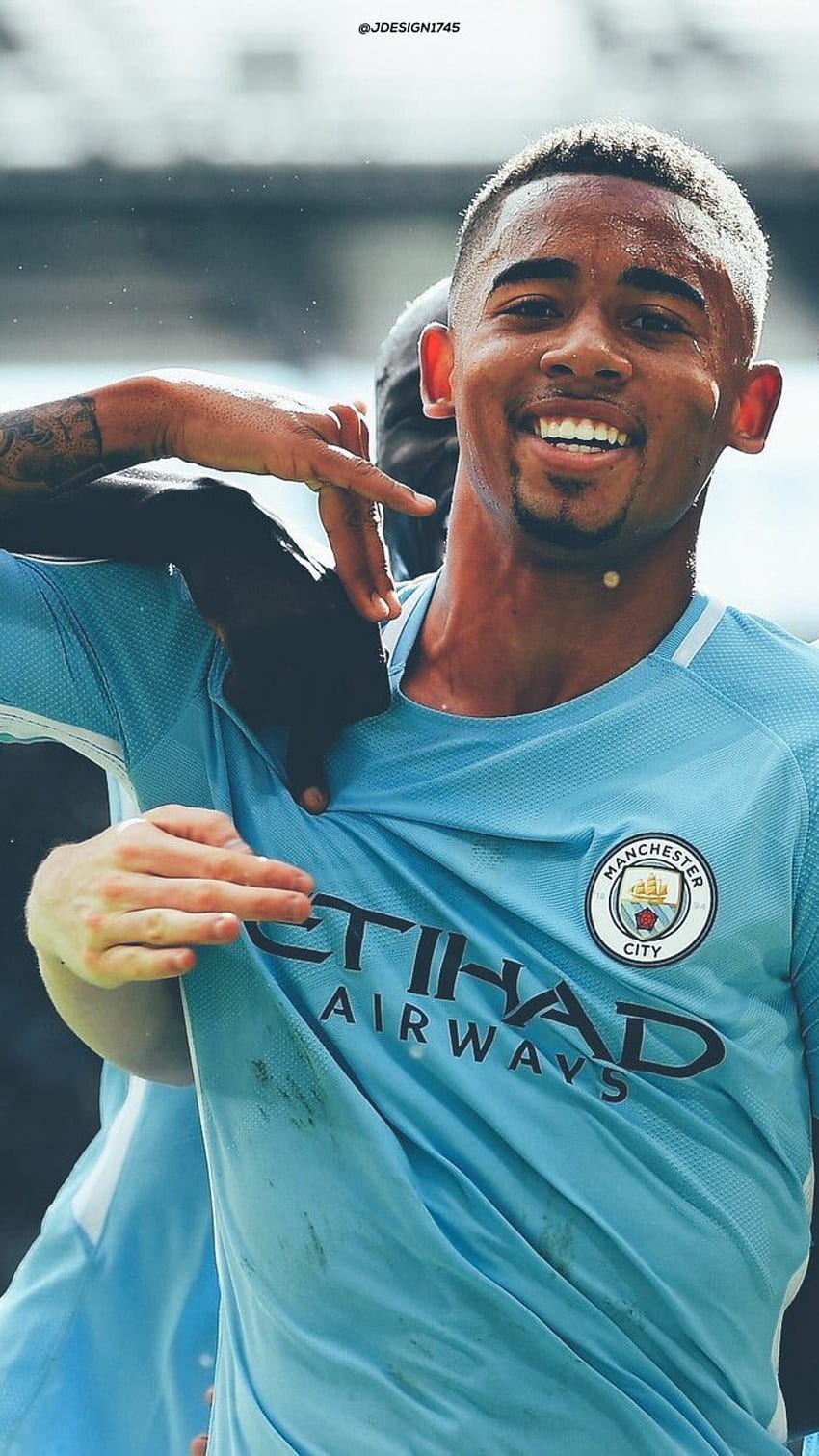 Jdesign Manchester City Gabriel Jesus And Kun Aguero Lock Screen Header Hd Phone Wallpaper Pxfuel