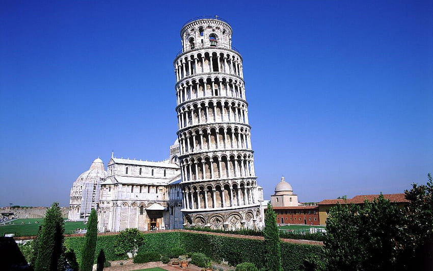 Leaning Tower Of Pisa Architecture, Leaning Tower of Pisa at Night HD wallpaper