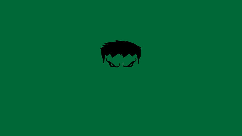 Hulk, marvel hero, minimal HD wallpaper