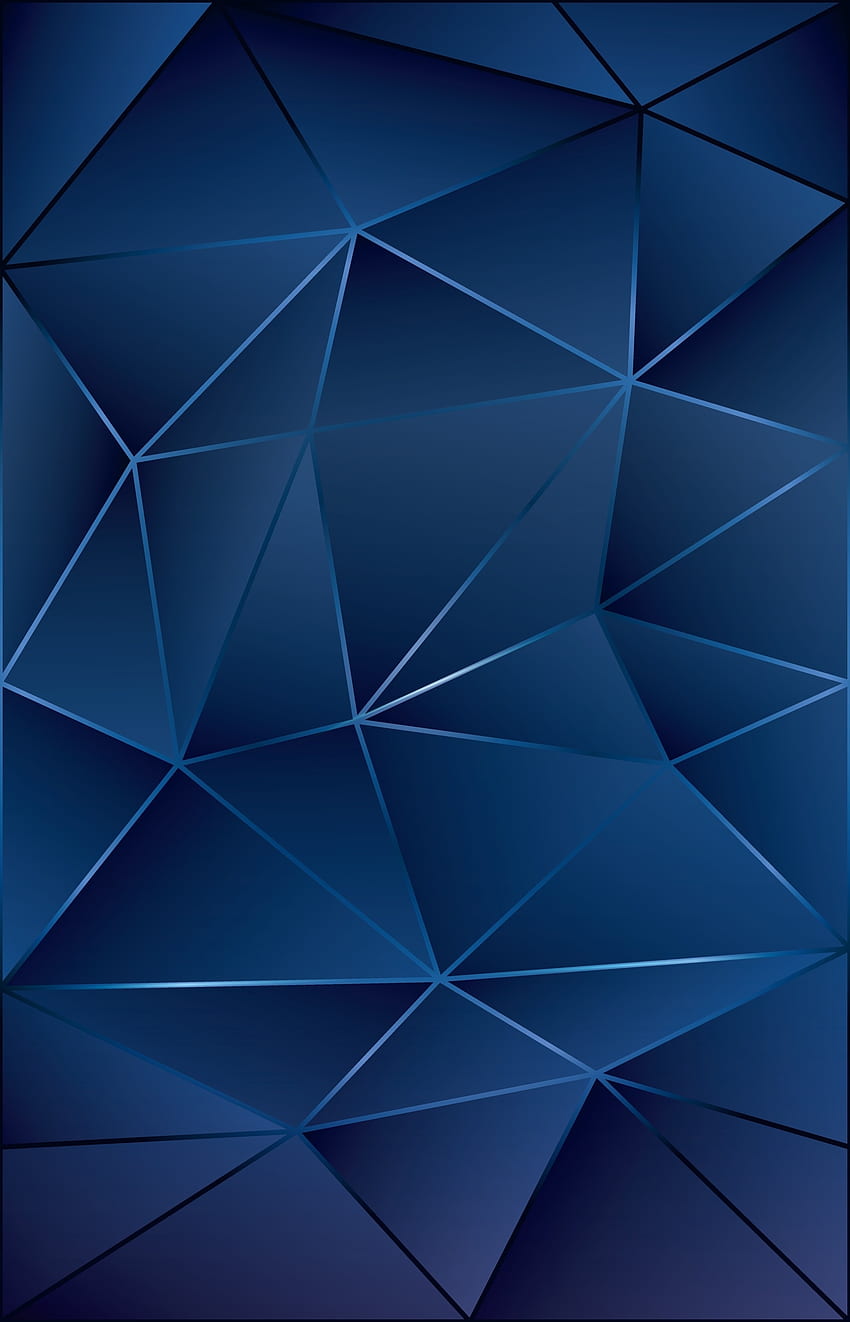 Geometric, surface, triangles, digital art HD phone wallpaper