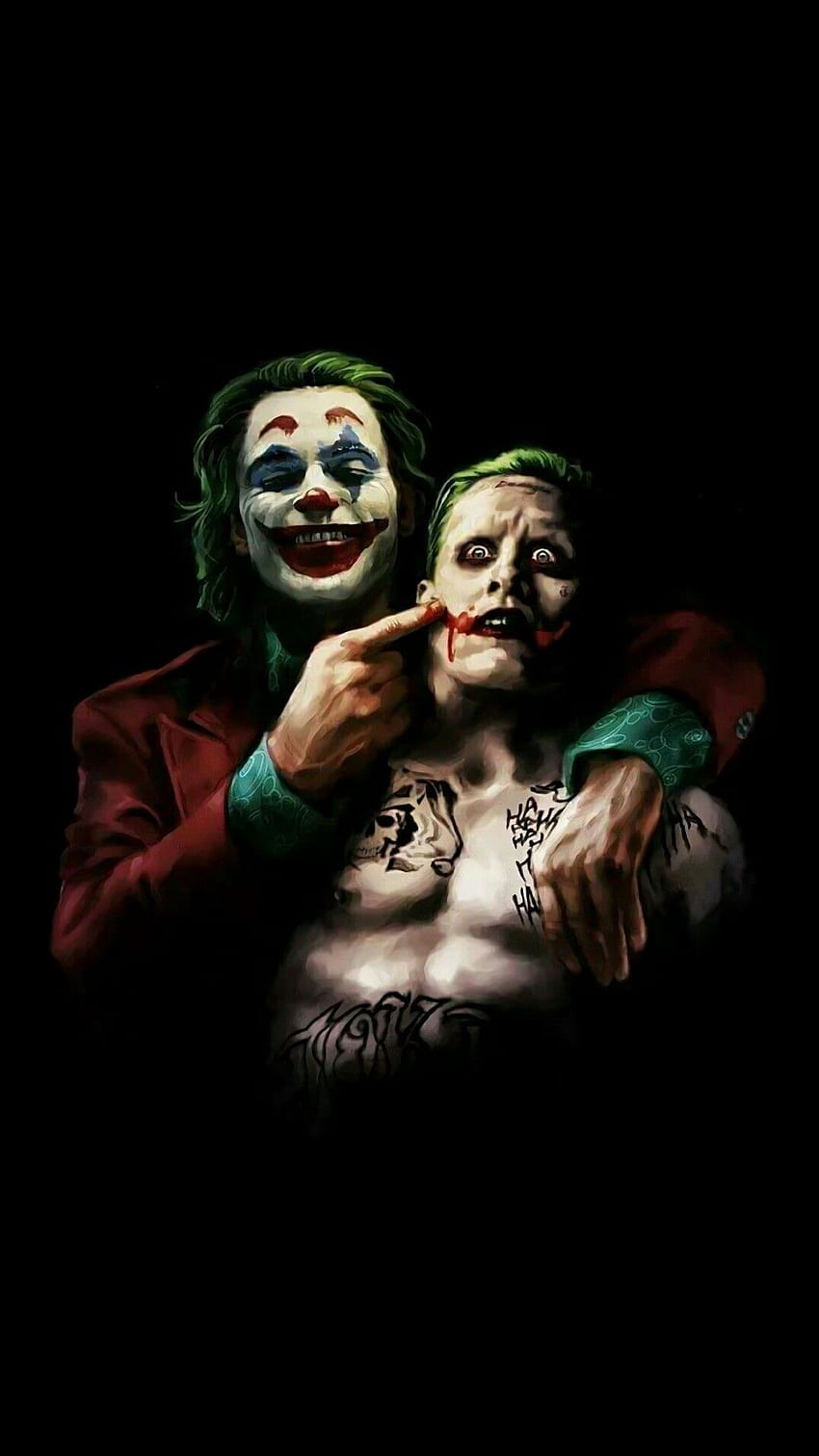 Джокер 2019 iPhone. 2019 филмов постер, Black Joker 2019 HD тапет за телефон