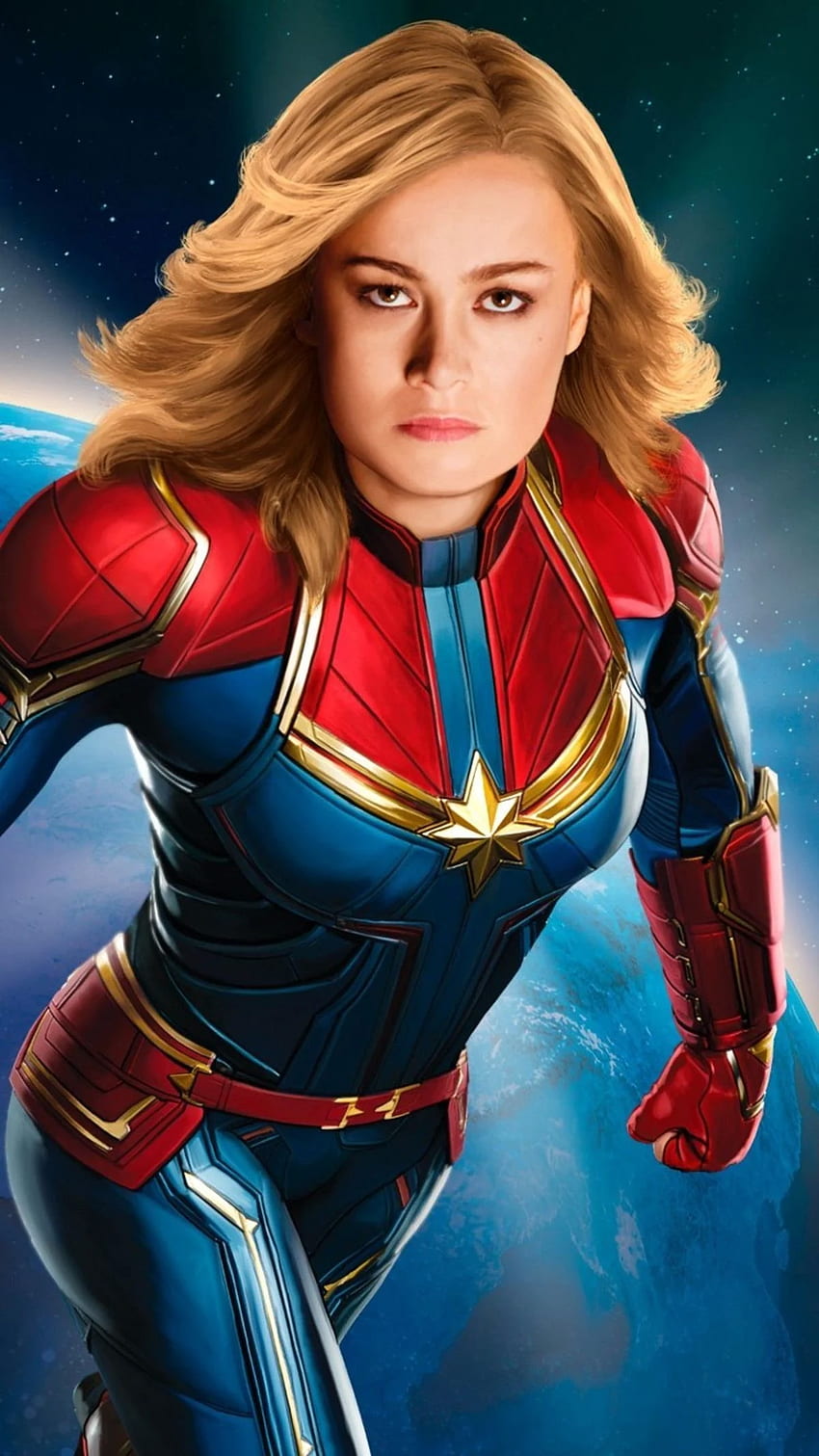 Captain Marvel: Film Captain Marvel. Kapitän Wunder. Captain Marvel Besetzung. Captain Marvel, Captain Marvel Carol Danvers, Marvel-Helden, Marvel Girl HD-Handy-Hintergrundbild