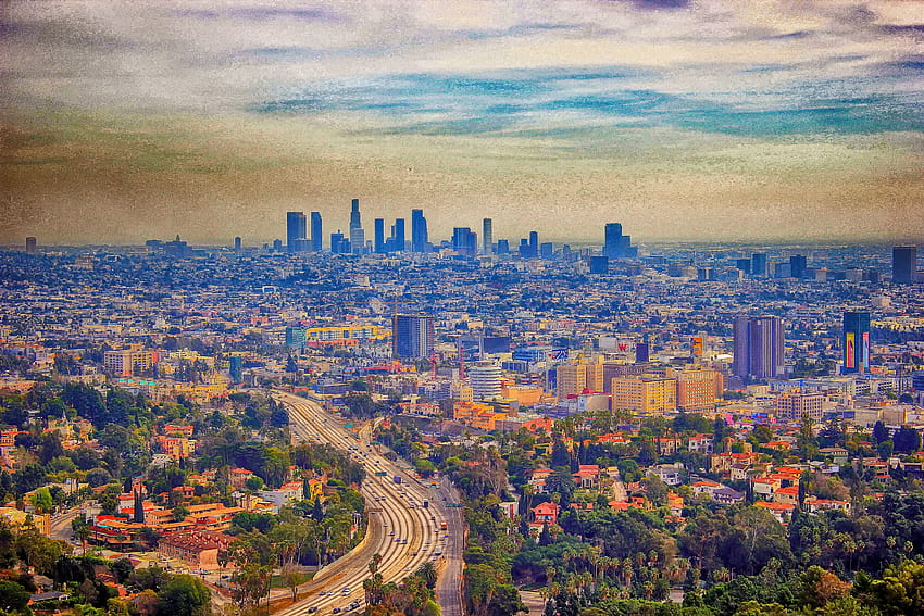 Los Angeles, via Hollywood Sfondo HD