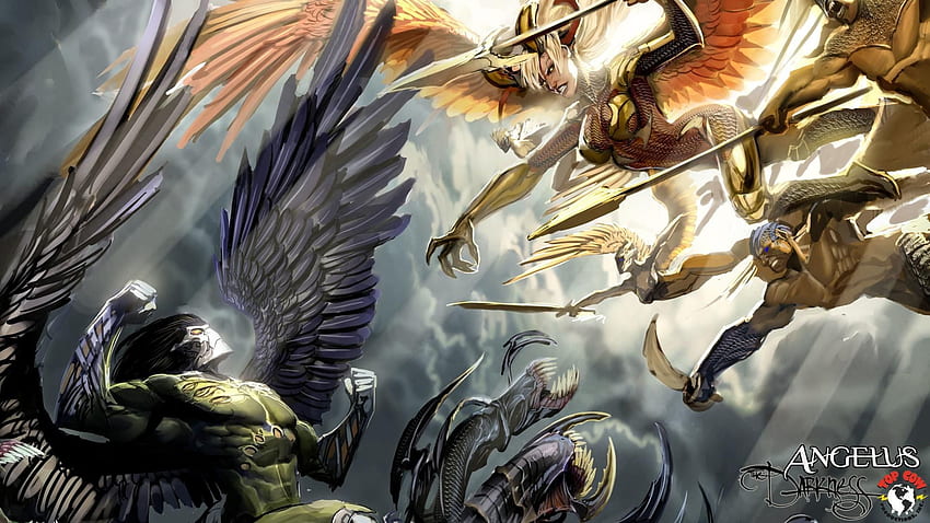 Angels vs Demons, Angel And Devil HD wallpaper | Pxfuel
