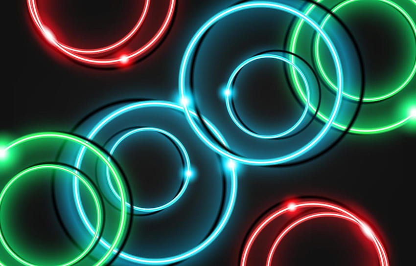 neon circle luxury background with metal texture 3D abstract. Suitable For , Banner, Background, Card, Book Illustration, landing page, gift, cover, flyer, report, bussiness, social media 2012020 Vector Art at Vecteezy, Neon Card HD wallpaper