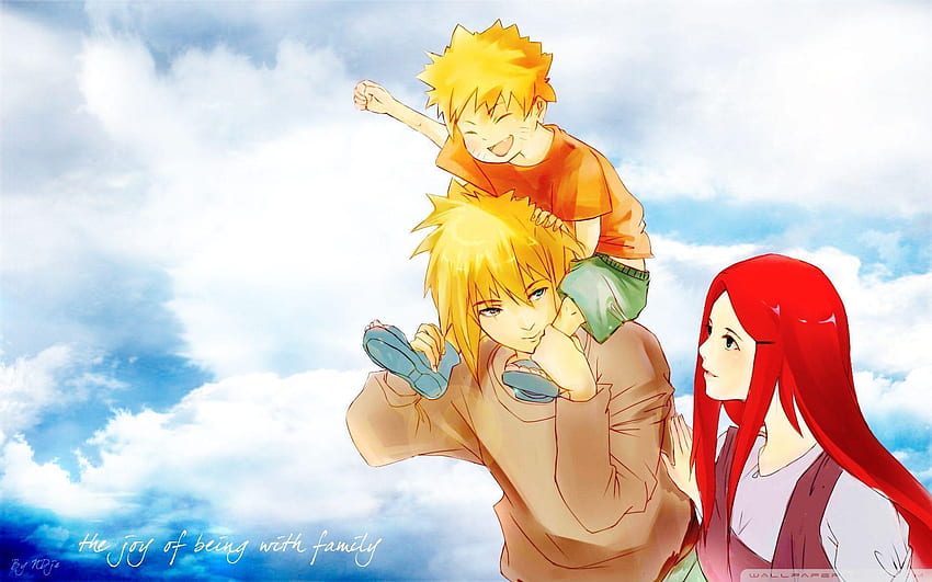 Naruto Family, Naruto Dad HD wallpaper