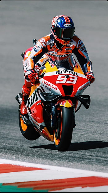 Marc Marquez #1 Poster by Bara Rasti - Pixels