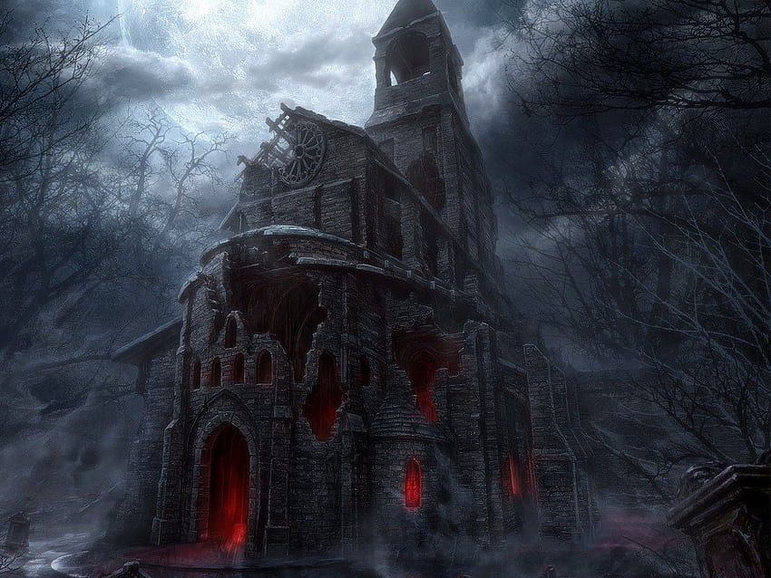 Los Angeles Halloween Haunted Houses: The Best Events & Attractions!, Creepy Vampire Castle HD wallpaper