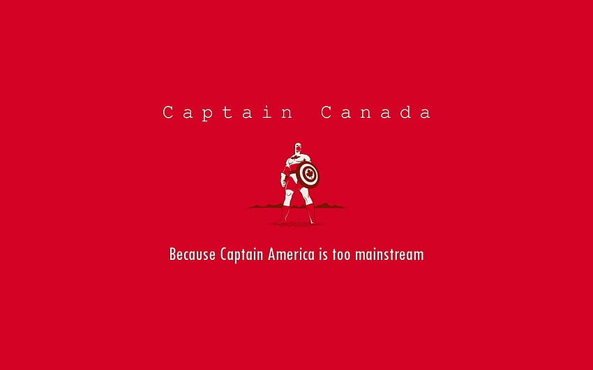 Funny heroes typography canada hipster red background, Hipster Quote HD  wallpaper | Pxfuel