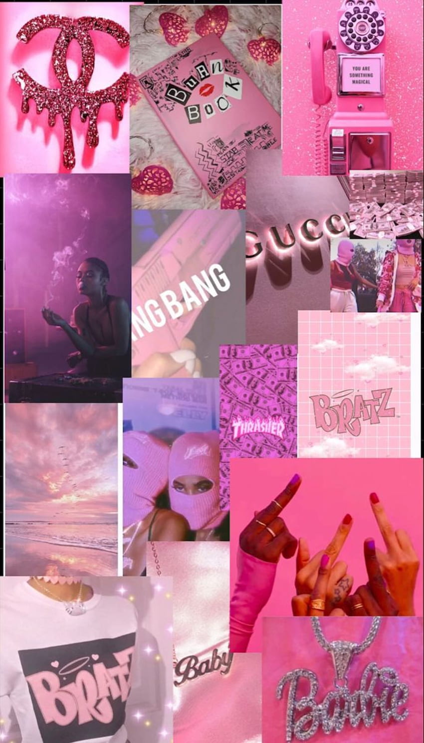 Pin by on Collage baddie wallpaper Pink glitter wallpaper Pink wallpaper  girly Pink wallpaper iphone Wallpaper Download  MOONAZ