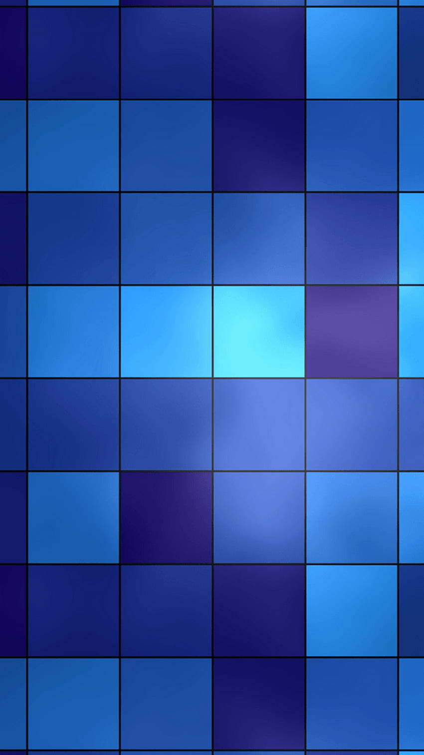 Blue Bathroom Tiles Grid iPhone 6 - HD тапет за телефон