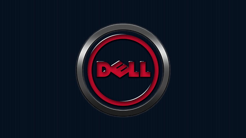 Dell, синьо, didis, червено HD тапет